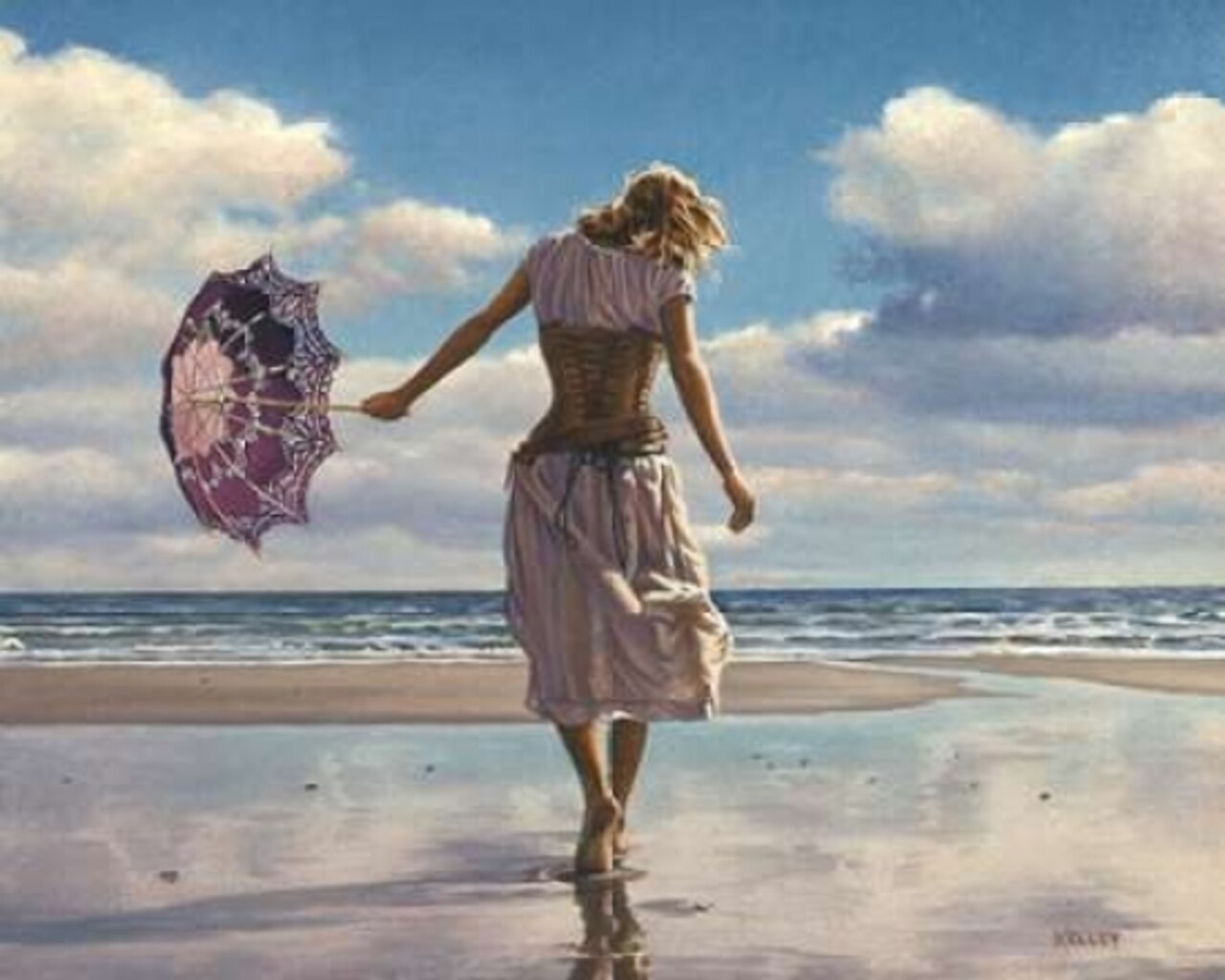 Walking on Broken Clouds Poster Print by Paul Kelley - Item # VARPDXK2516D